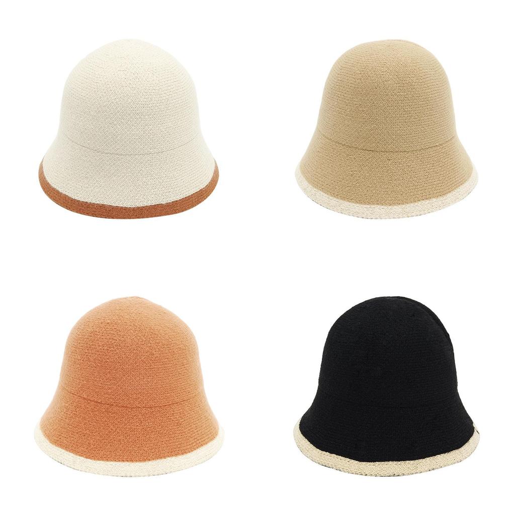 Chic Fisherman Bucket Hat For Winter With Warm Acrylic Material For Unisex Outdoor Use