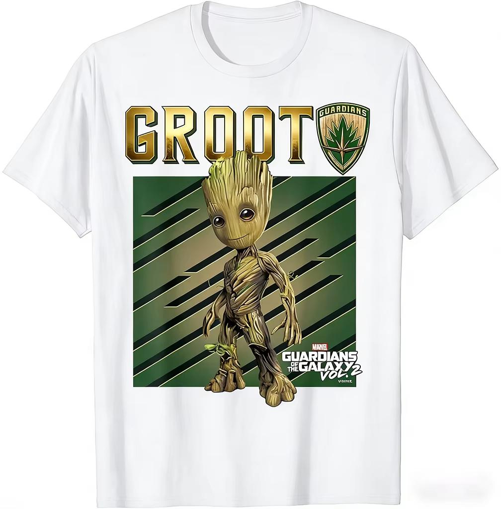

Marvel Guardians Galaxy Rocket Raccoon GROOT Graphic TShirt Black Cotton Tee Fans Comfortable Casual Wear Available All Sizes 4XL