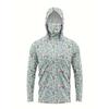Mens Quick-Dry Fishing Shirt With Dust-Proof Face Cover UV Protection Lightweight Outdoor Gear