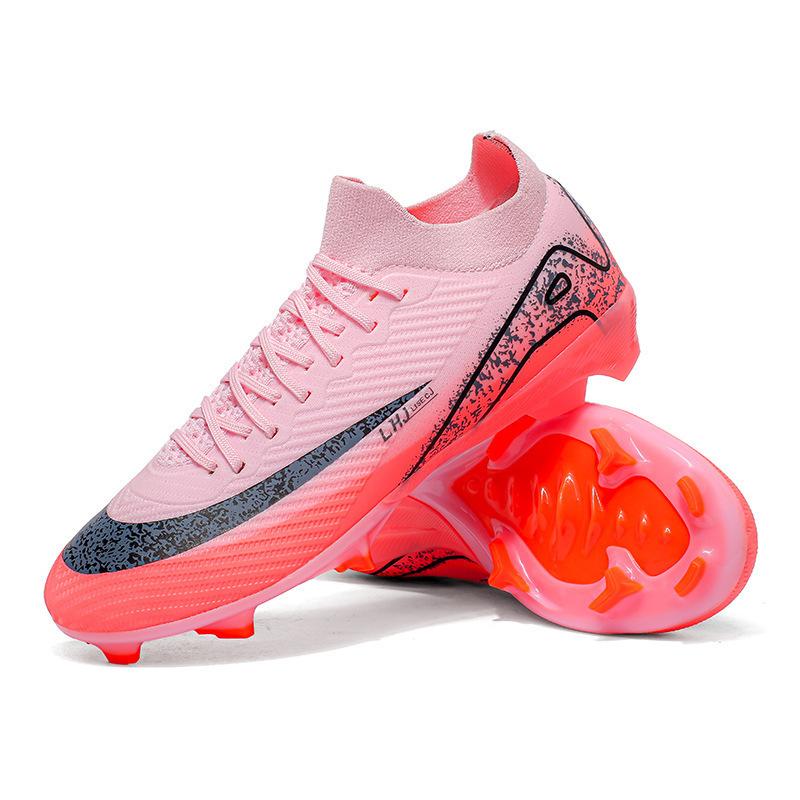 Flying Woven Football Shoes Men'S And Women'S World Cup Low-Top Youth Ag Spikes Adult Training Sports Shoes