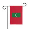 Drapeau - Maldives - 32 X 47.5 Cm - Polyester - Impression Recto/verso - Multicolore
