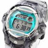 Casio BABY-G BG-169R-8B Women's Watch, Clear Gray x Turquoise, Overseas Model