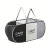 1pc Folding Classified Laundry Basket Breathable Separated Dirty Clothes Storage Basket with Handle Large Capacity Laundry Bag