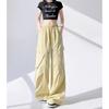 Working Casual Pants for Women In Summer New High-waist Wide-leg Loose Straight Fast-drying Sports Pants
