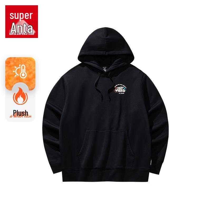 Anta X Daimengding Fleece Hooded Sweatshirt M