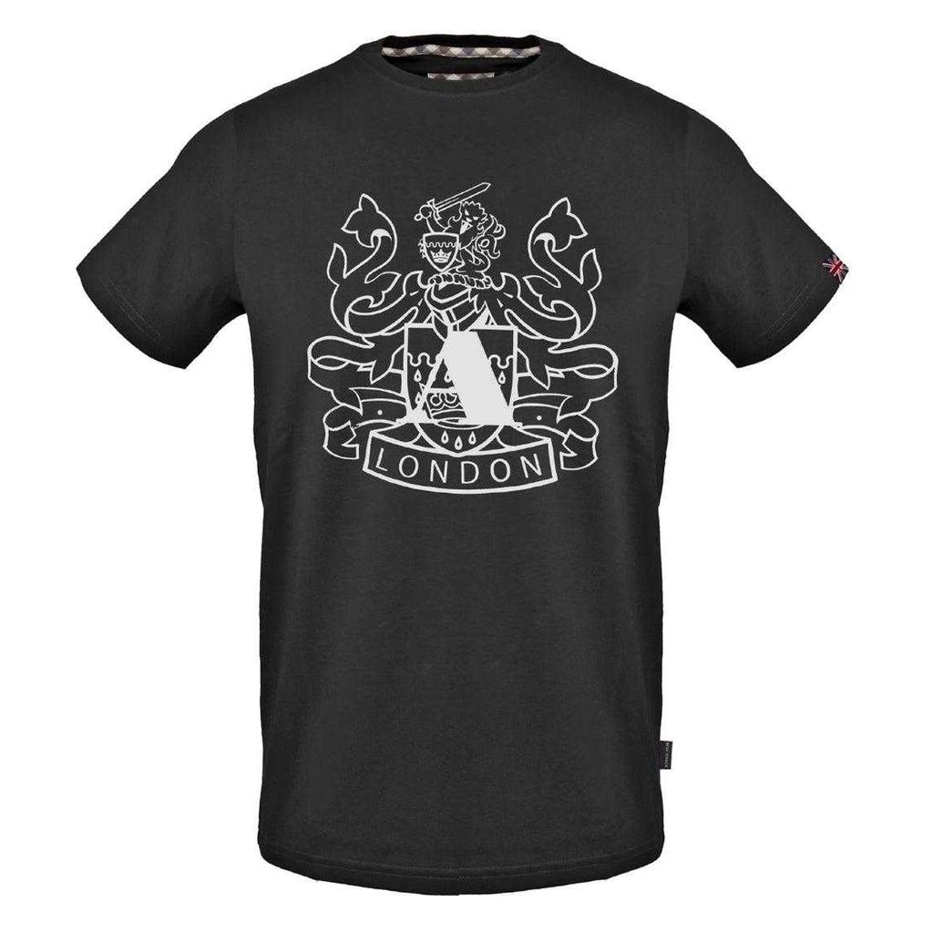 Aquascutum Mens Aldis Shield Logo T-Shirt