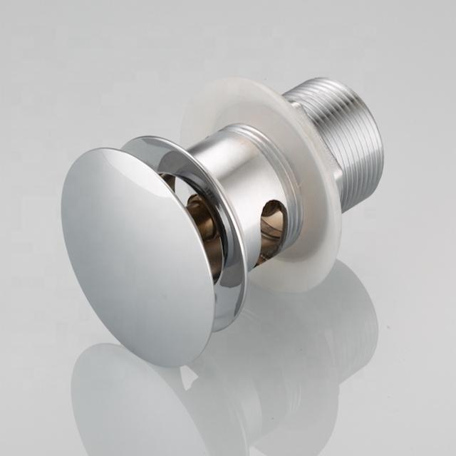 Custom Factory 1-1/4 Brass Pop up Basin Drain Click Clack Basin Drain for Bathroom