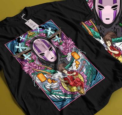 Chihiros Reise ins Zauberland Anime T-Shirt Studio Ghibli Hayao Miyazaki neues Unisex-Shirt 183