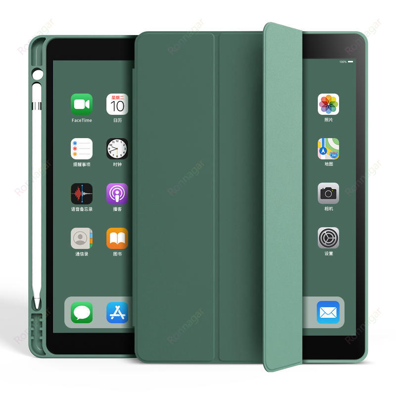 Case for iPad A19 12th 2026 11th A16 2025 9th/8th/7th 10.2 Inch with Pencil Holder iPad  Air11 M2 M3 M4 M5 Pro11 10.5 Air4/5/6/7/8 9.7