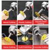 M10 Thread Diamond Cutting Disc Waterproof Mini Cutting Disc Portable Connecting Rod Adapter