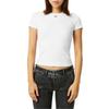Diesel Womens/Ladies Ele Logo Cropped Slim T-Shirt