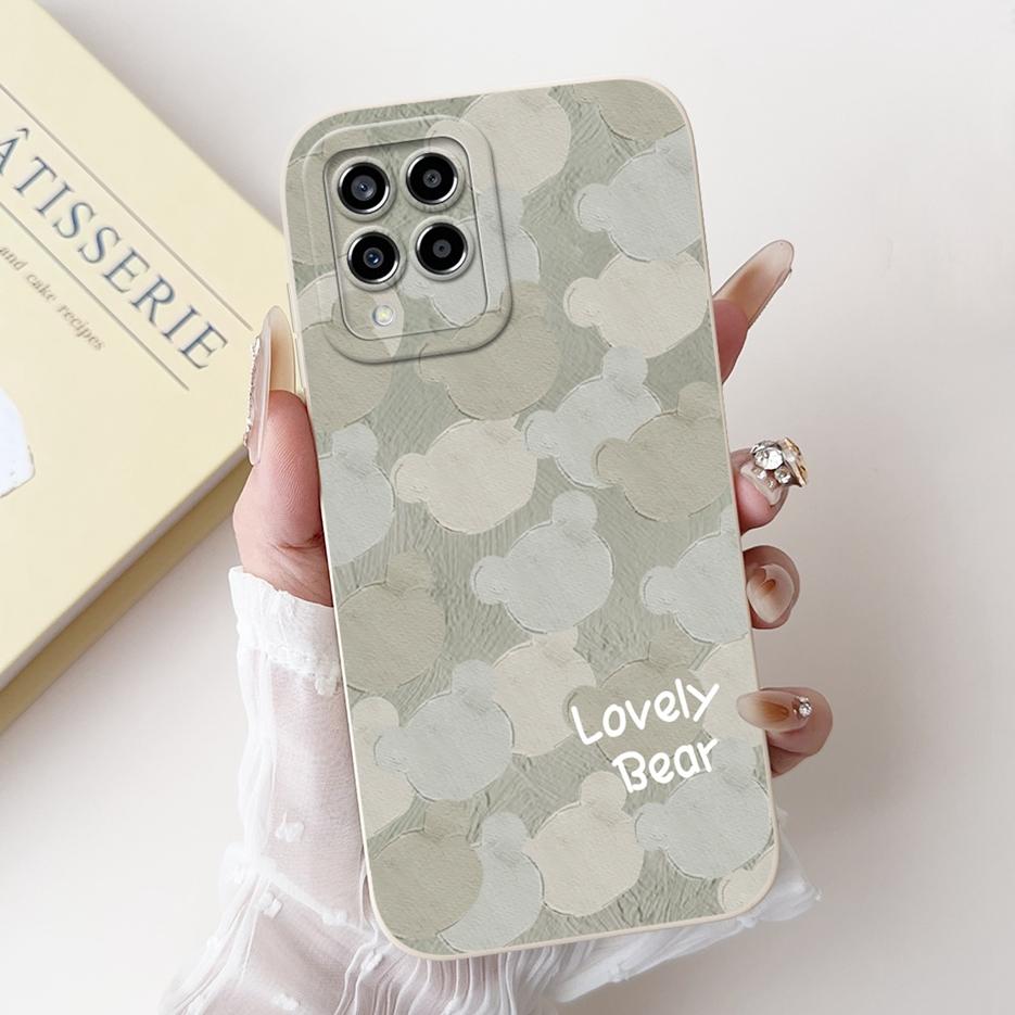 For Samsung Galaxy A12 Case SM-A125F Fashion Candy Painted Cover Full Protection Phone Case For Samsung A12 F 12 Galaxy M12 Bags