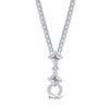 Jewelry Copper Bottom Platinum Plated Bubble Wild Chain Button Head Removable 45 + 5Cm