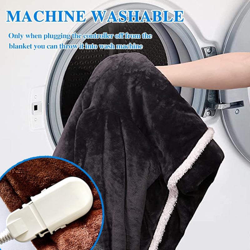 Heating Winter Warm Blanket Home Office Outdoor Heating Mattres Washable Wearable Electric Blanket Automatic Constant Temperature Controls Bed Sheets