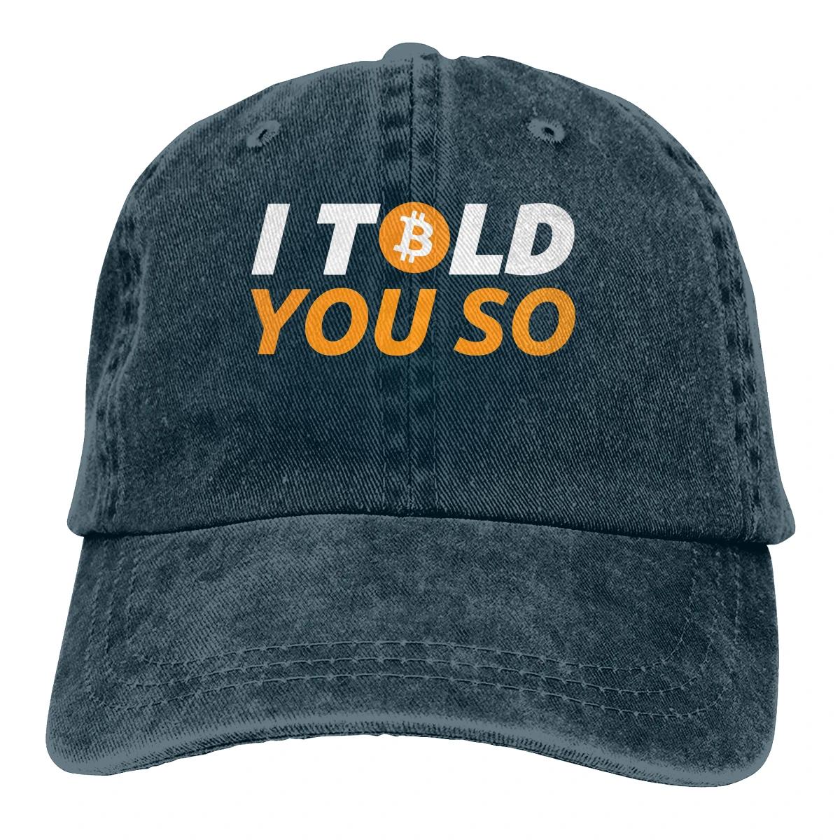 

Summer Cap Sun Visor I Told You So Hip Hop Caps Bitcoin Cryptocurrency Miners Meme Cowboy Hat Peaked Hats Adjustable