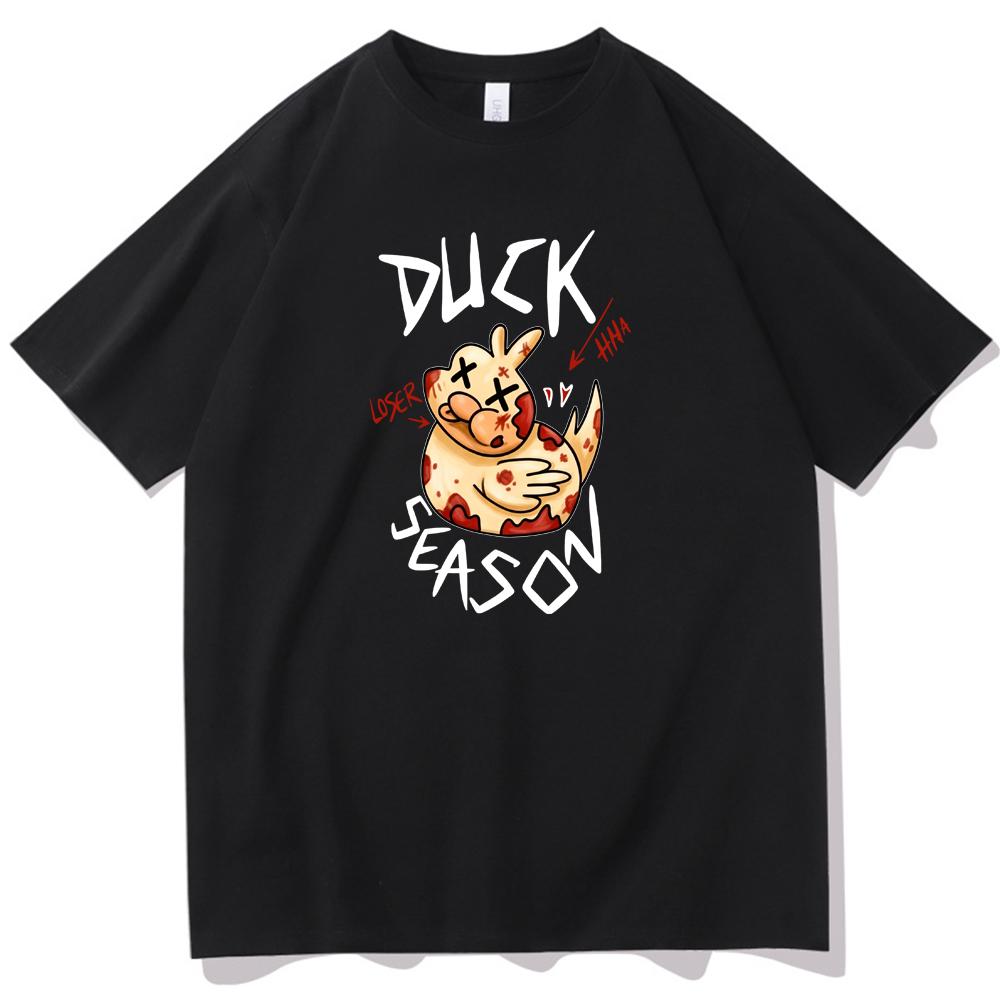 Bloody Duck Season Loser Ha Ha Graphic T-shirt L