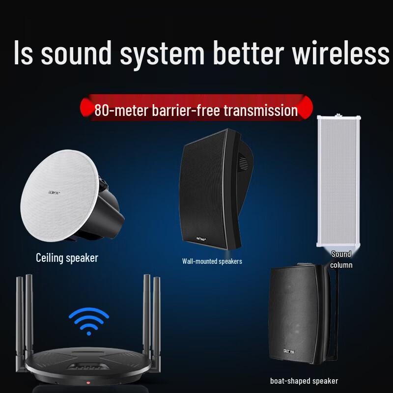 SAST 20W Wireless Bluetooth Wall-Mounted Speaker Set (CN version)