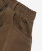 CARGOBROS Warm Fleece Tapered Cargo Pants (Brown)