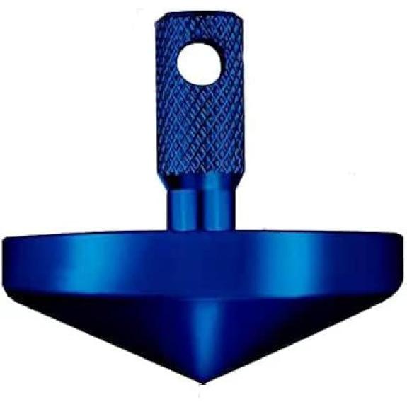 Портативный точный металлический волчок, Прецизионная настольная игрушка из нержавеющей стали, EDC волчки-спиннеры, Гироскоп-игрушка для снятия стресса, Винтажная игрушка-тотем, Волчок из фильма «Начало» синий