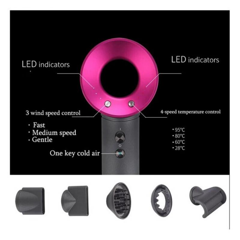 Suszarka do włosów Jonowa Suszarka do włosów Zestaw Fryzura