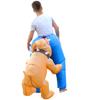 Spoof Dog Bite Butt Fun Costume Inflatable School Stage Props Cute Cartoon Inflatable Costume Pants
