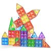 Diamond Surface Magnetic Tiles: Children's Educational Building Blocks & Jigsaw Puzzle Set