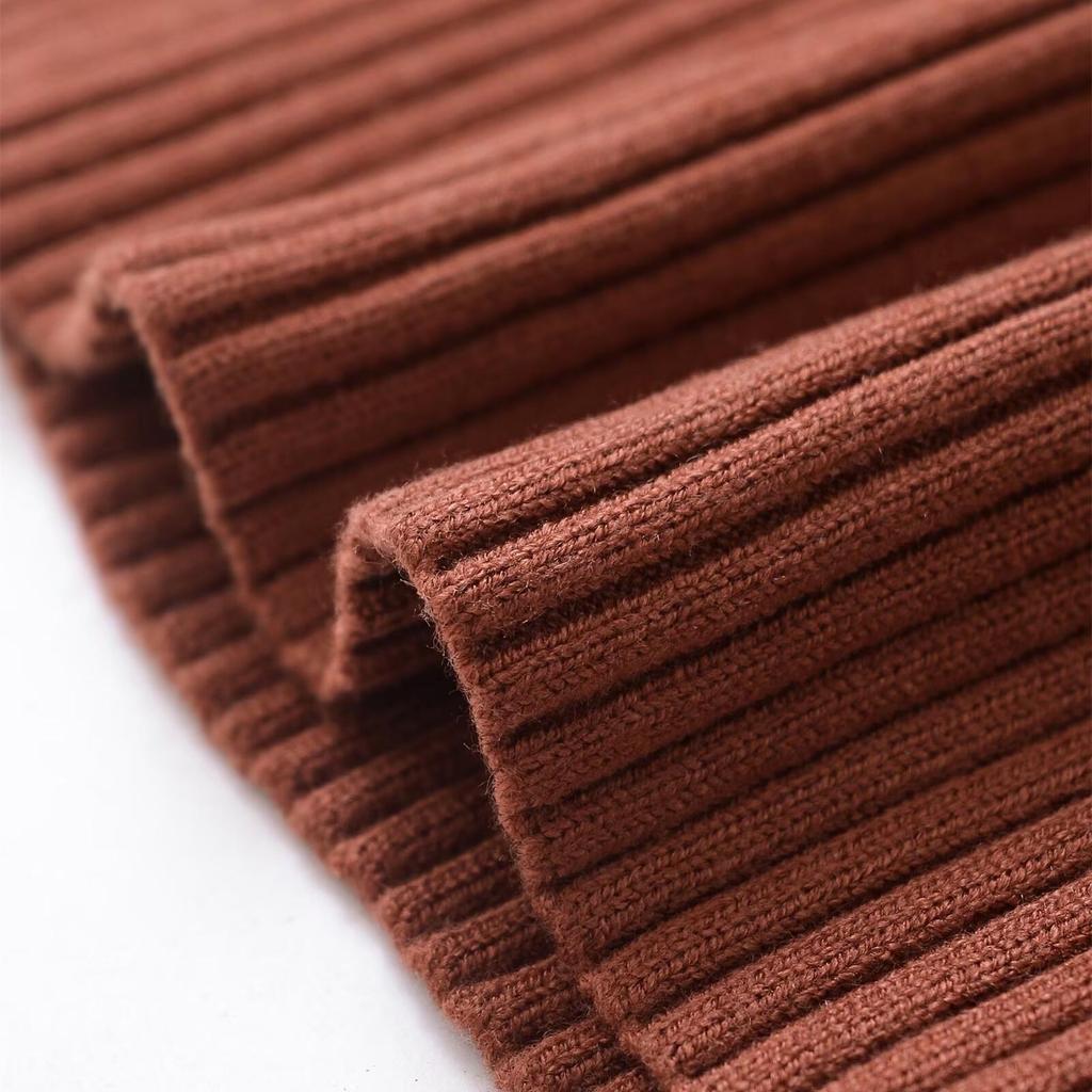 2025 Jarní Dámská Móda Slim Pletené Tričko s POLO Límcem