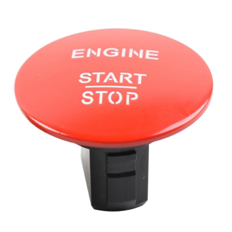 2215450714 Car Keyless Start And Stop One-Button Start Button Switch For All Series Parts Red