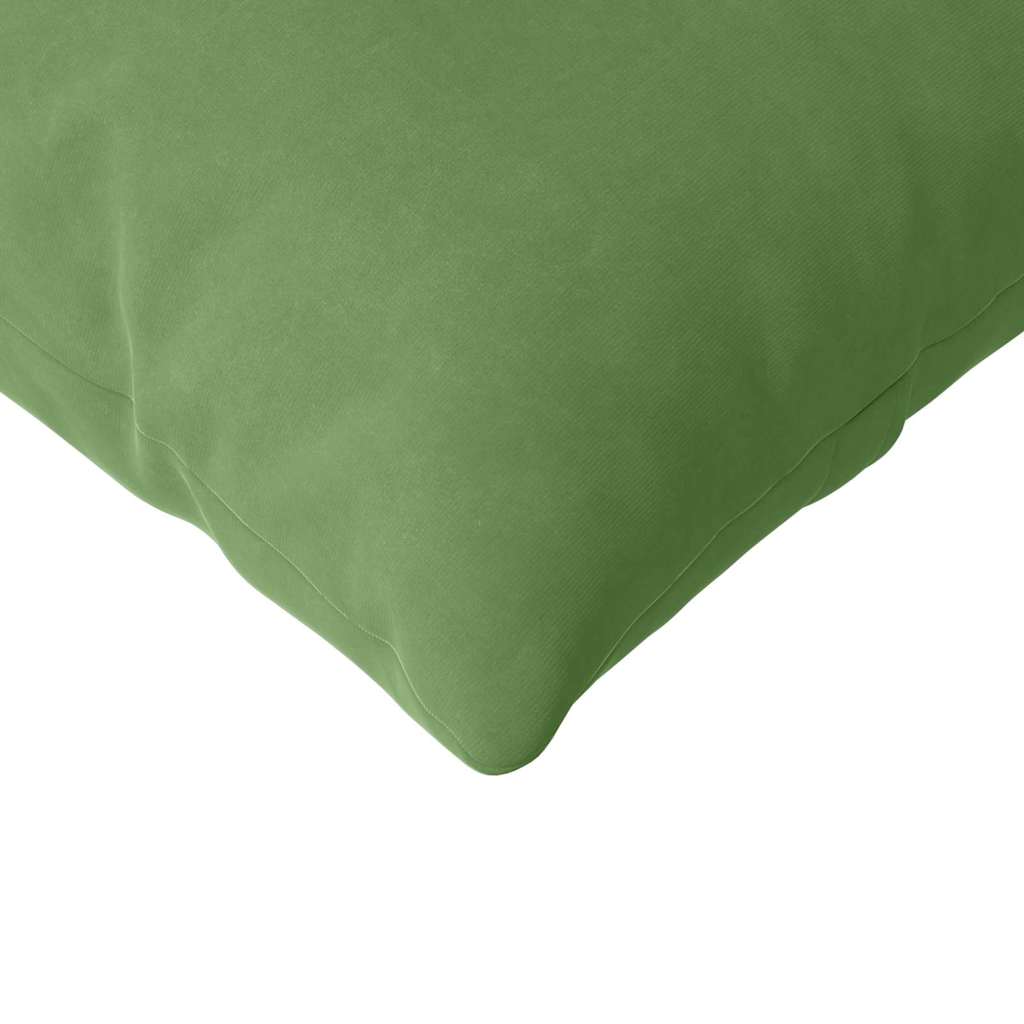 Sofa Cushions 2 Pieces Light Green 120 X 40 Cm Cord Fabric