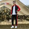 Men's Activewear Full Zip Warm Tracksuit Sports Set Casual Sweat Suit