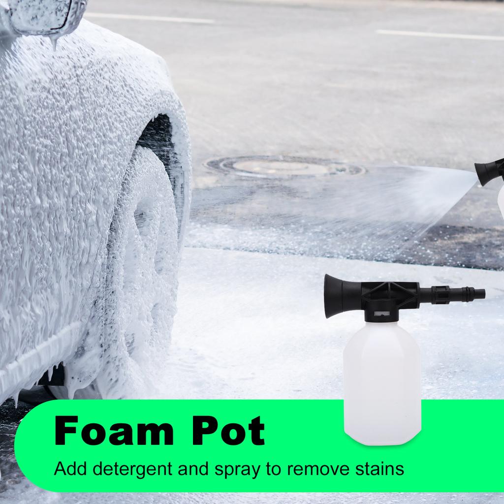Cordless Pressure Washer, Portable Handheld Power Washer with 15000mAh Battery, 6 in 1 Nozzle, 16.4FT Hose, for Car