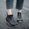 Women's Waterproof Short Ankle Boots Non-Slip Leather Sneakers Comfortable Casual Shoes