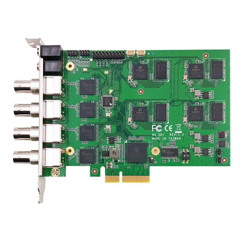TCHD Video TC-542N4 4-Channel 1080P SDI PCIe Capture Card