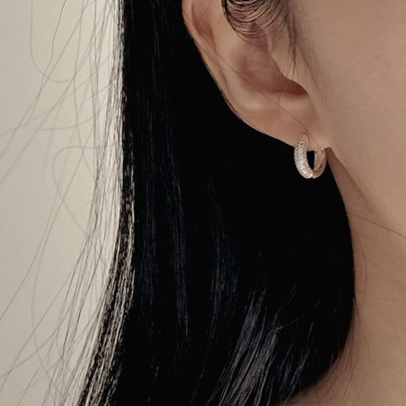 

ACOOPU [925 silver]Aoteroa classic cuddle earrings silver