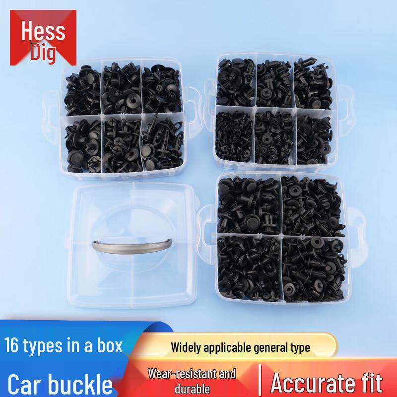 Hesdige Automotive Fastener Clips Assortment