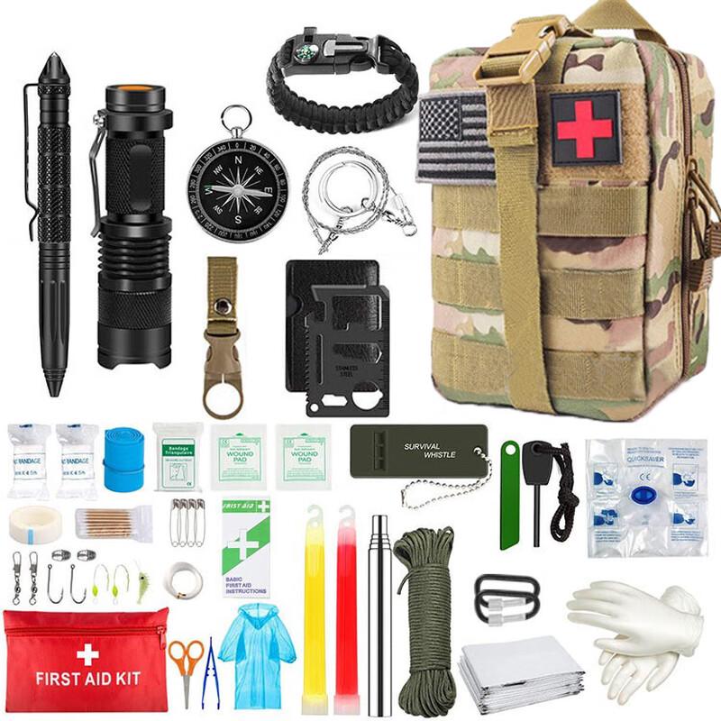 YEXIZE Tactical Survival First Aid Kit