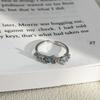 Niche Starlight Full Of Diamonds, Zir*****Pen Ring, Super Fairy Tide Cool Light Luxury, Niche High-End Feeling Stacked Ring Woman