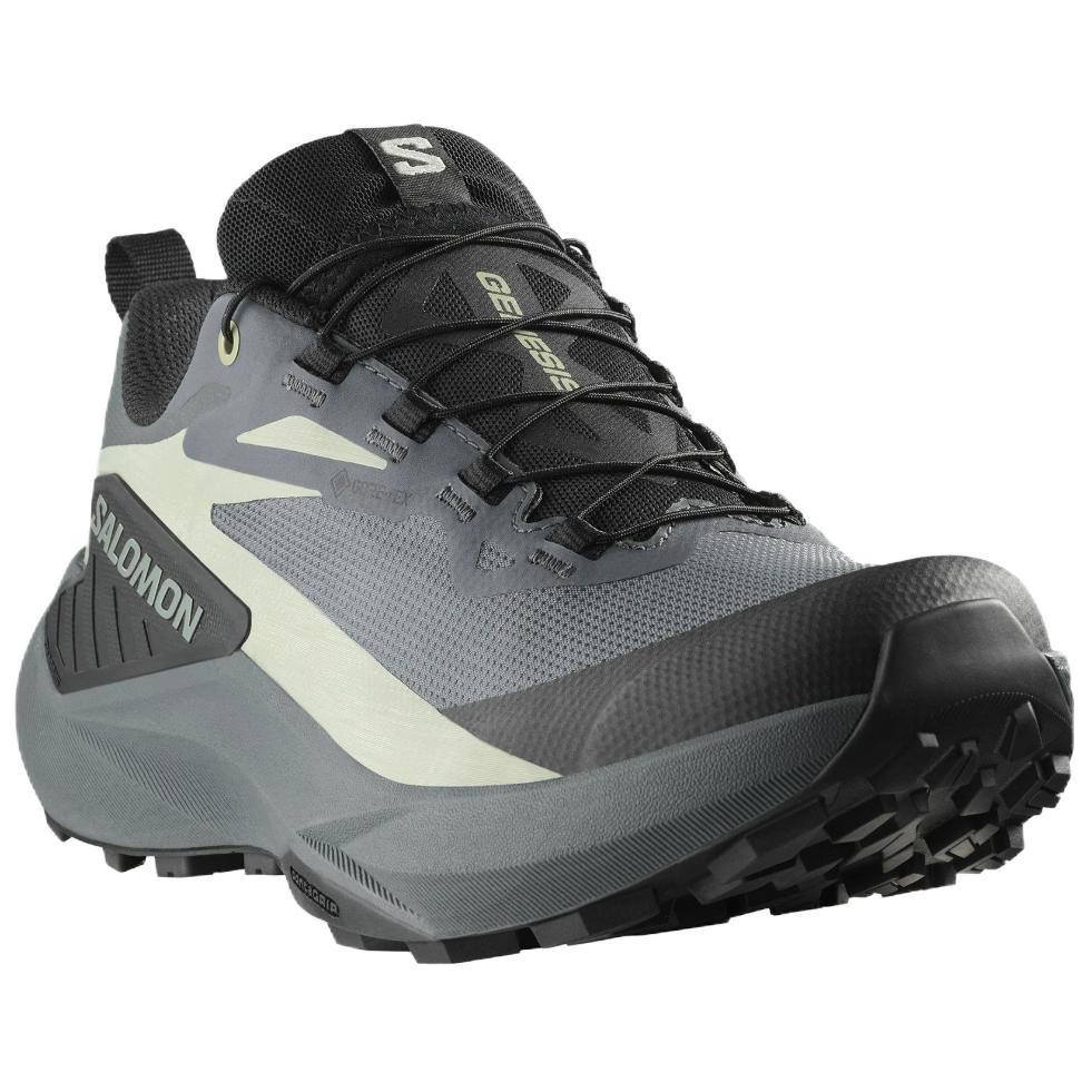 SALOMON Genesis GORE-TEX Turbulence Damen Sneaker Petrol Schwarz Grün-Milieu L47589000