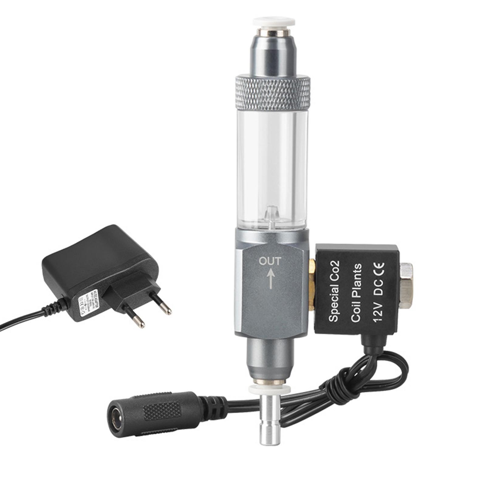 

Premium Aquarium CO2 Control Valve With Anti Backflow Design For Fish Tank Plant Growth System Aluminum Alloy Bubble Counter