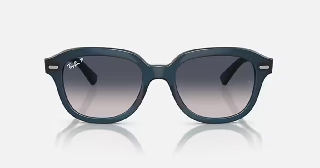 Sunglasses RB4398F ERIK OPAL DARK BLUE 53 BLUE POLAR Lens Asian Fit [Ray-Ban] Frame/GRADIENT