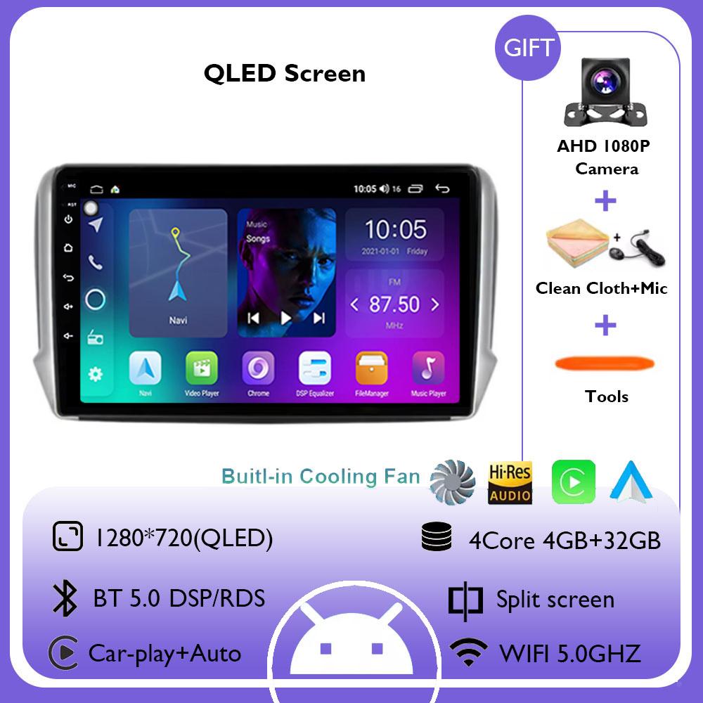 

Android 14 Car Radio Multimedia for Peugeot 2008 208 Series 2012-2018 Multimedia Player Navigation Auto Stereo 2K Touch Screen