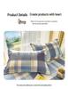 Class A Pure Cotton Bed Sheet, Duvet Cover, and Pillowcase Set – Available in Three-Piece or Four-Piece, All Seasons, Home/Homestay