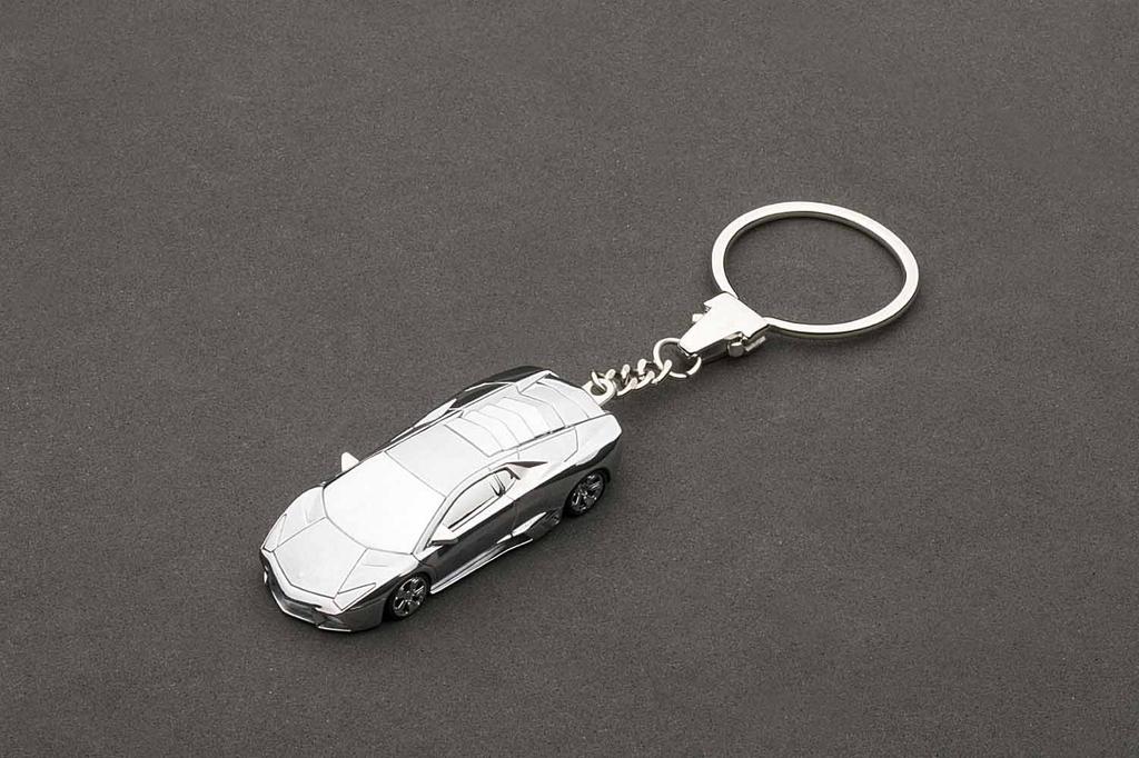 AUTOart Scale Lamborghini Reventon Keychain Finished Product 1/87 (Aluminum)
