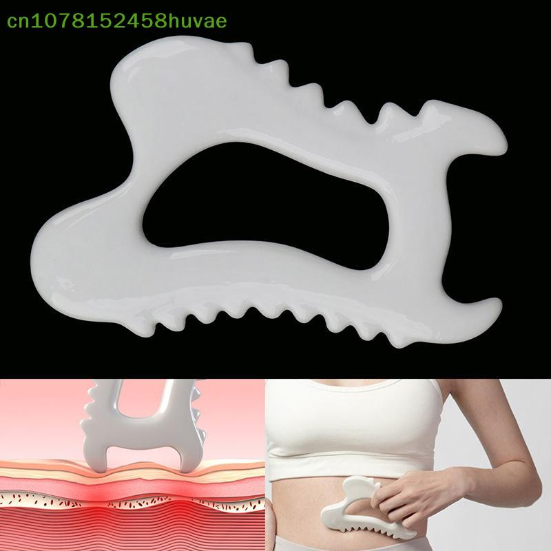 1 Pc Ceramic Gua Sha Soard Skin Scraping Tools Face Massager Head Massager Whole Body Relax Body Meridian Scraper Massage Tool