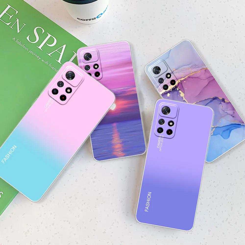 For Redmi Note 11S 5G Case For Redmi Note 11T Note11 11E Clear Cover Soft Silicone Phone Case For Redmi Note 11 Pro+ Plus Funda