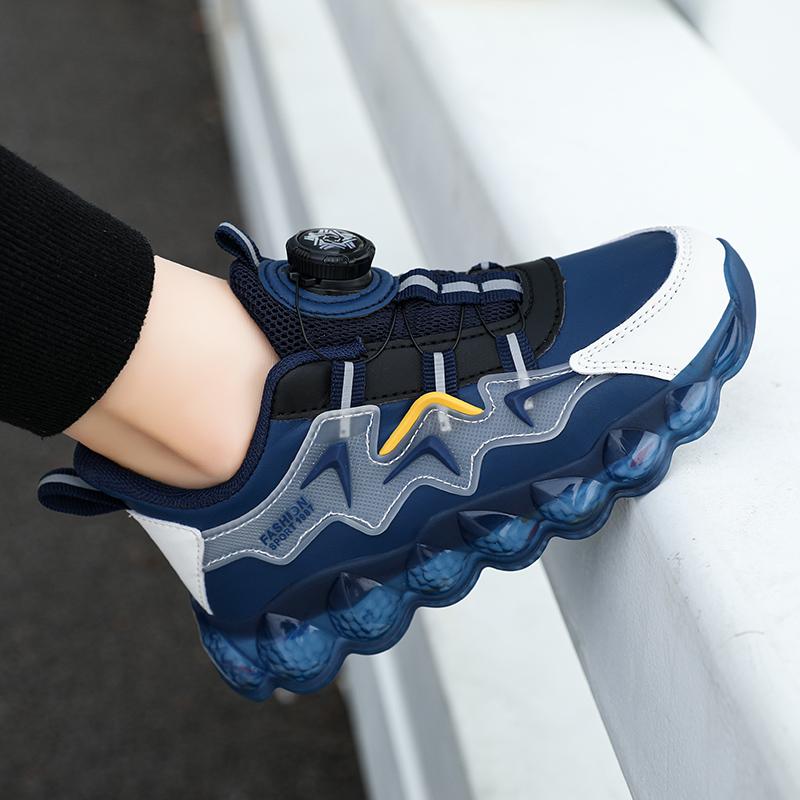 Gutter/Jente PU Vanntett Ultralett Sklisikker Slitesterk Sneakers Barnesneakers