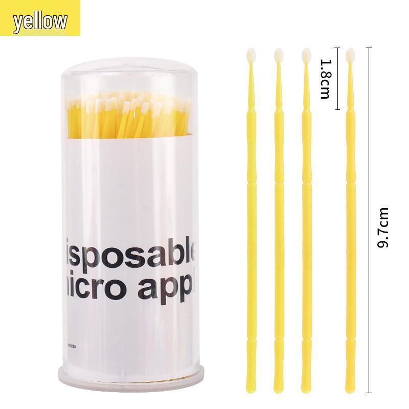 Bamboo Stick Cotton Swabs for Eyelash Extensions, Microblading, & Eyeshadow Application