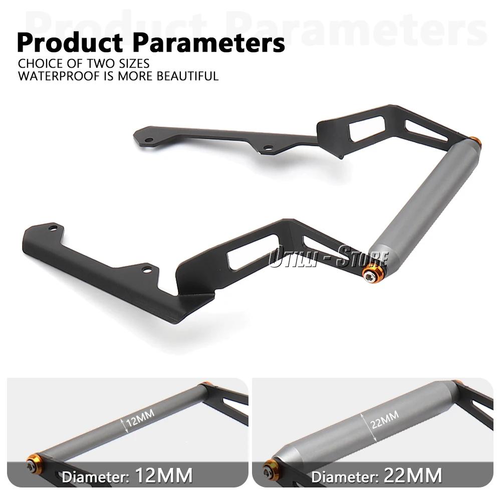Motorcycle Windshield Stand Holder Phone Mobile Phone GPS Navigation Bracket For Aprilia SRGT200 SR GT200 GT 200 2022-2025 2024