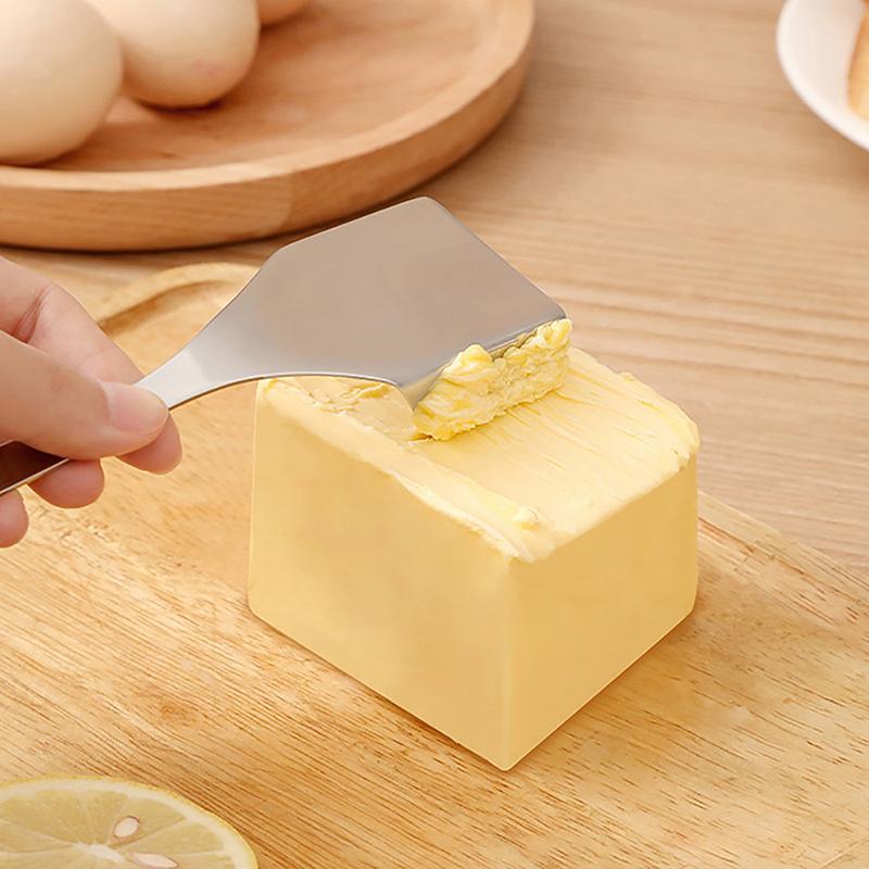 Stainless Steel Butter Cutter Cheese Jam Spreader Wipe Cream Cutter Utensil Multifunction Butter Bread Knife Kitchen Gadget Tool
