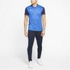 Nike Sports Casual Football Short Sleeve Breathable Polo Shirt Men Tops Blue BV6725-463